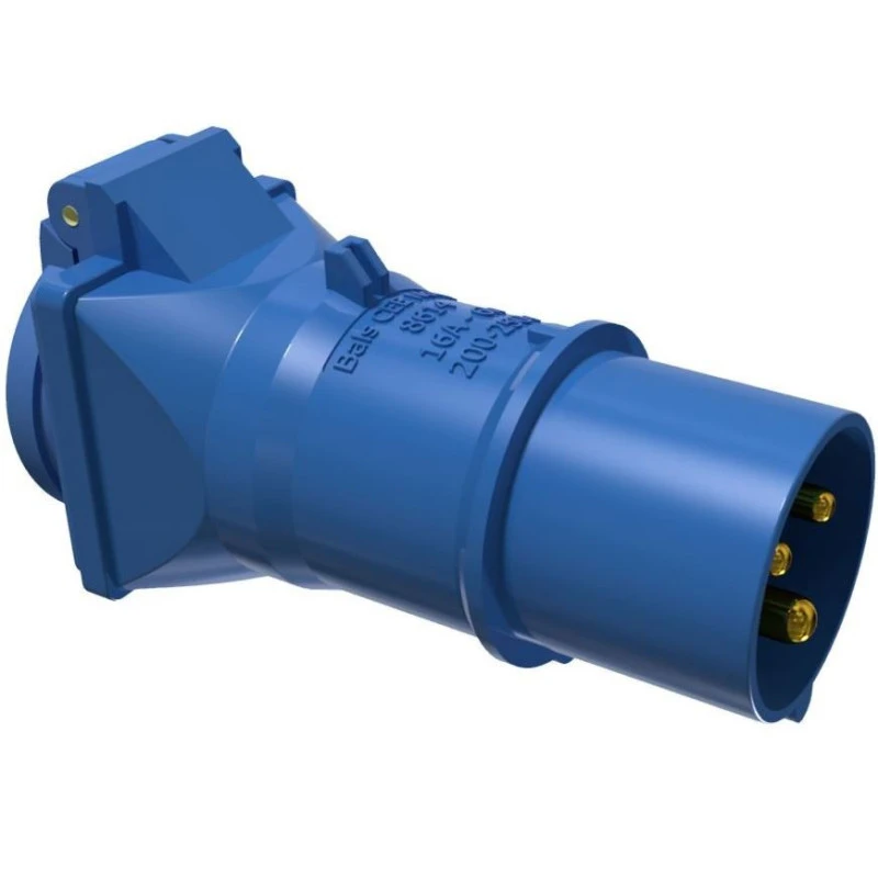 BALS Adaptateur CEE P17 Mâle 3 BALS Adaptateur CEE P17 Mâle