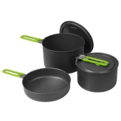 CAMP4 Batterie De Cuisine 5 Pièces Elite -Camping En Plein Air camp4 batterie de cuisine 5 pieces elite 1