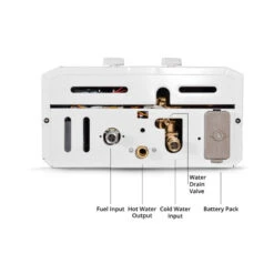 ECCOTEMP Kit Chauffe-eau CE-10 Avec Douche & Pompe -Camping En Plein Air eccotemp kit chauffe eau ce 10 avec douche pompe 6