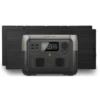ECOFLOW River 2 Max 512 Wh + Panneaux Solaires 2 X 110 W -Camping En Plein Air ecoflow river 2 max 512 wh panneaux solaires 2 x 110 w