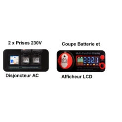 EM Powerbox 3070 Wh 21 EM Powerbox 3070 Wh -Camping En Plein Air energie mobile kit powerbox 3070 wh avec panneau solaire 125w 7