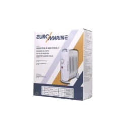 EUROMARINE Radiateur Bain D’huile 700W -Camping En Plein Air euromarine radiateur bain d huile 700w 1