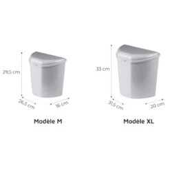 KAMPA Dustie Poubelle Avec Supports -Camping En Plein Air kampa dustie poubelle avec supports 2