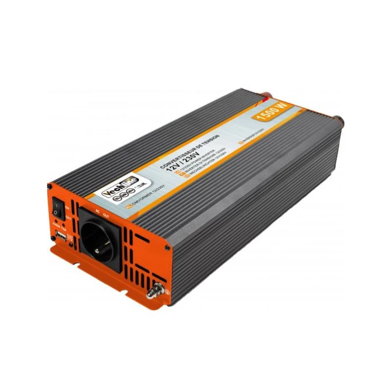 VECHLINE Convertisseur 12/230V | 1500W Quasi Sinus 3 VECHLINE Convertisseur 12/230V | 1500W Quasi Sinus
